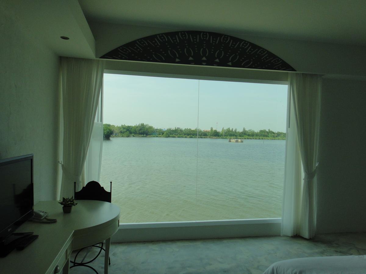 Baan Talay See Cream Resort Samut Songkhram Extérieur photo
